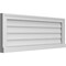 Ekena Millwork Vertical Surface Mount PVC Gable Vent w/ 2"W x 2"H , Brickmould Sill Frame, 38"W x 14"H GVPVE38X1403SN - alternate 2